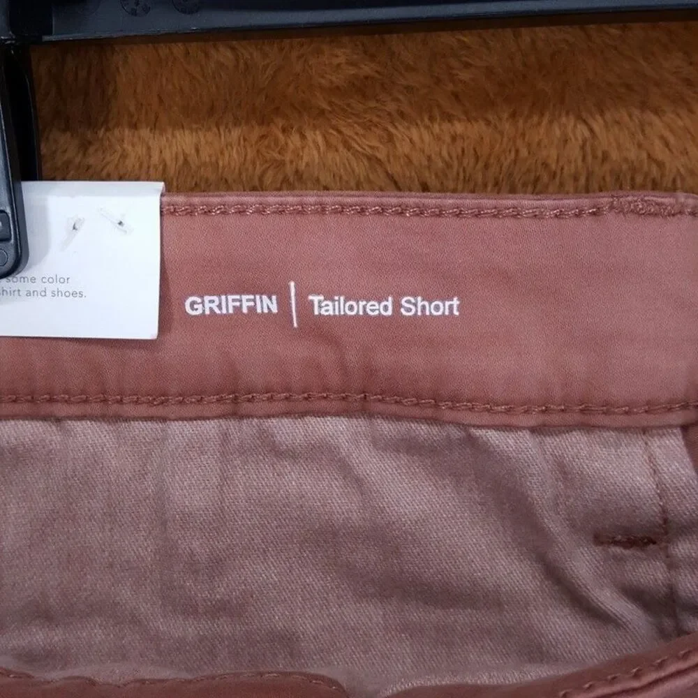 AG JEANS Shorts Mens Size 40 Rose Chino GRIFFIN Tailored Short $135